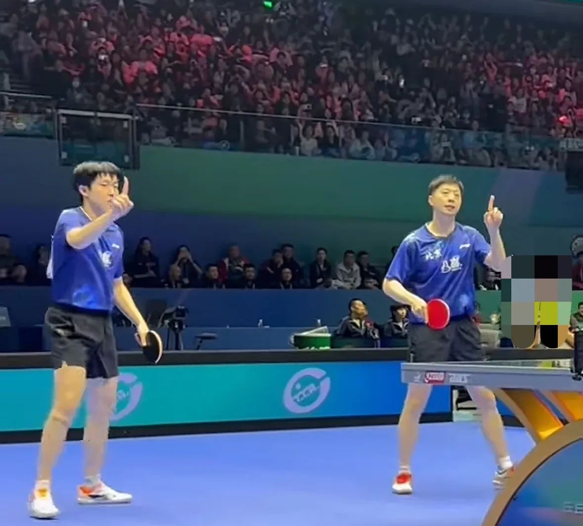 包含德国乒乓球队险胜英国乒乓球队，马龙惊艳世界的词条